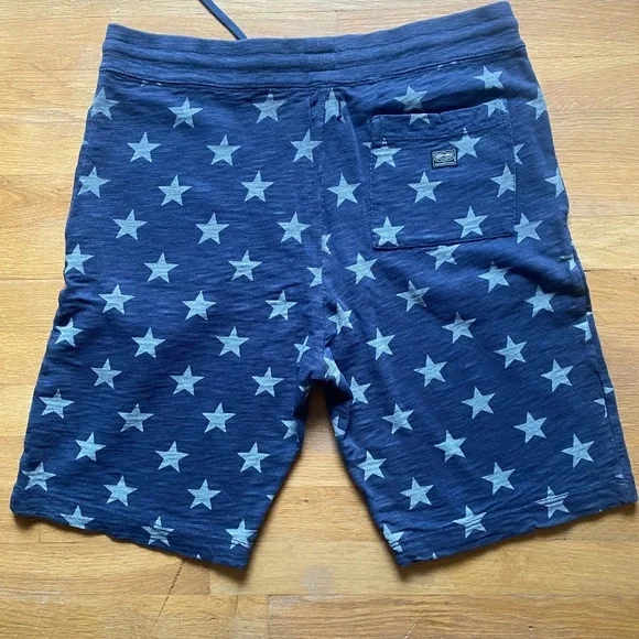 Denim & Supply Ralph Lauren Blue Star Shorts - Picture 4 of 4